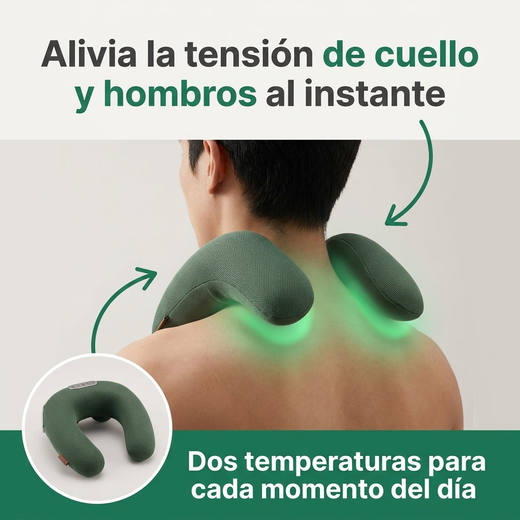 TensaFix™ Masajeador Térmico Cervical