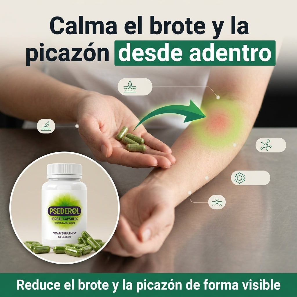 Psederol Cápsulas Botanicas Pieles Sensibles