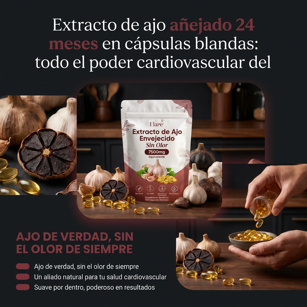 Ajo Vital Cápsulas Premium