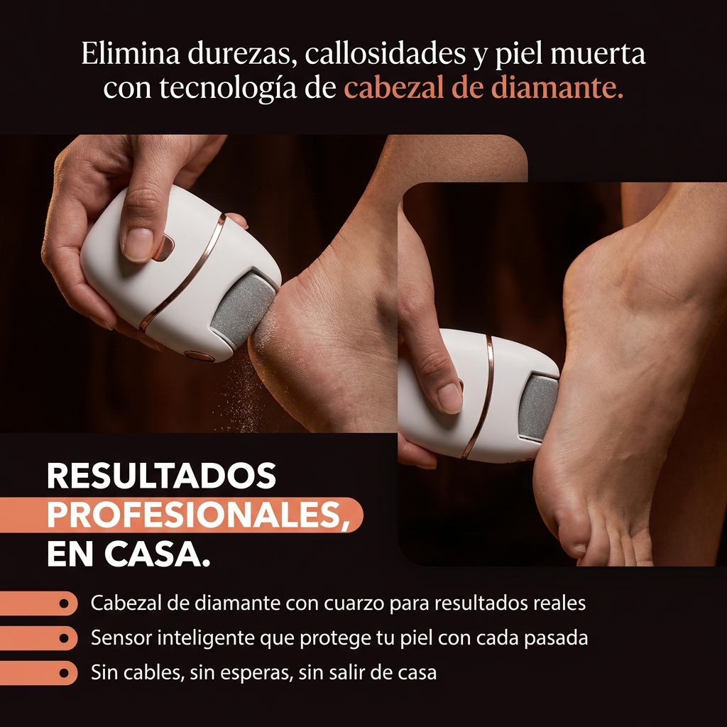 Lima Eléctrica Recargable SilkFeet Pro™