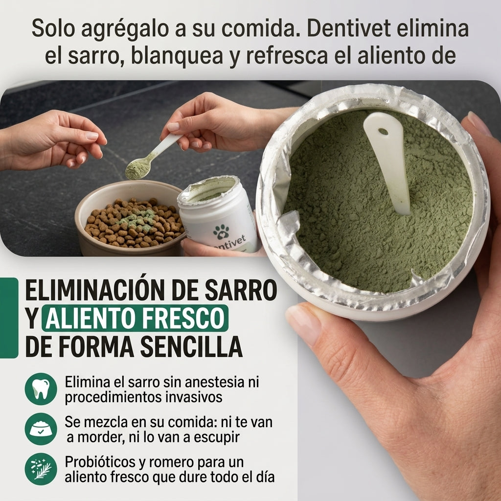 Polvo Dental Canino Dentivet