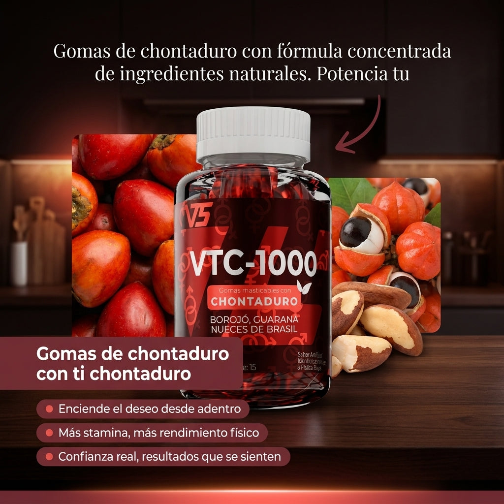 Vitalforte Chontaduro Gummies