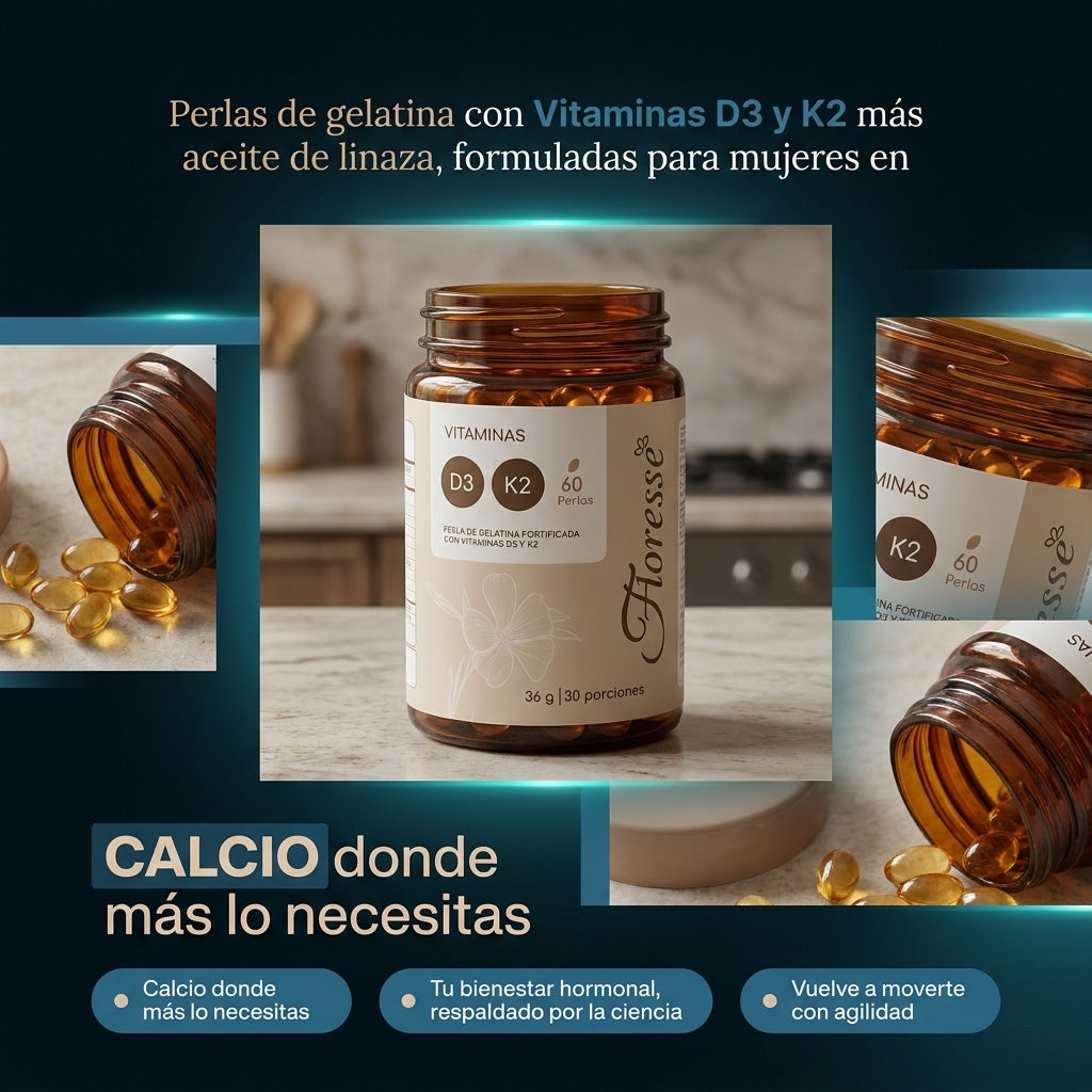Floresse D3K2 Perlas Vitales