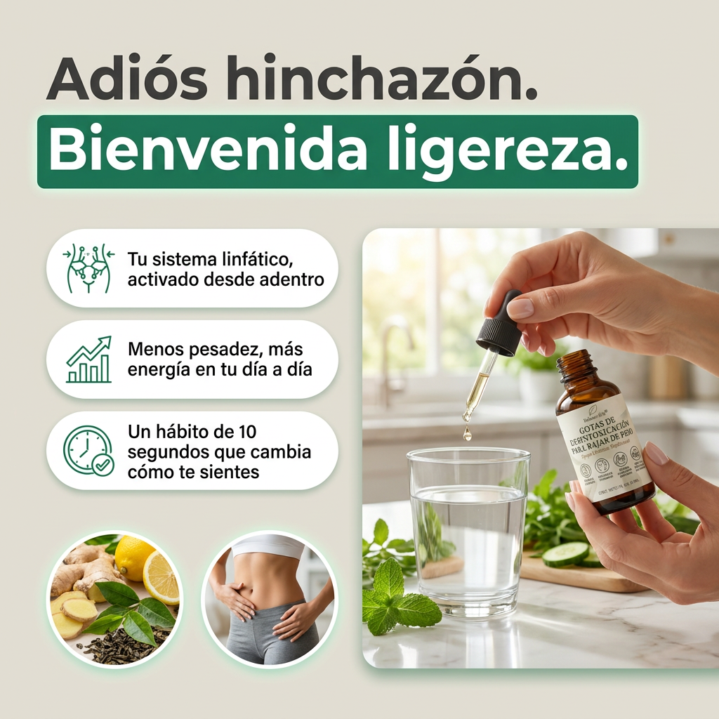 Gotas Drenantes Linfáticas Diarias