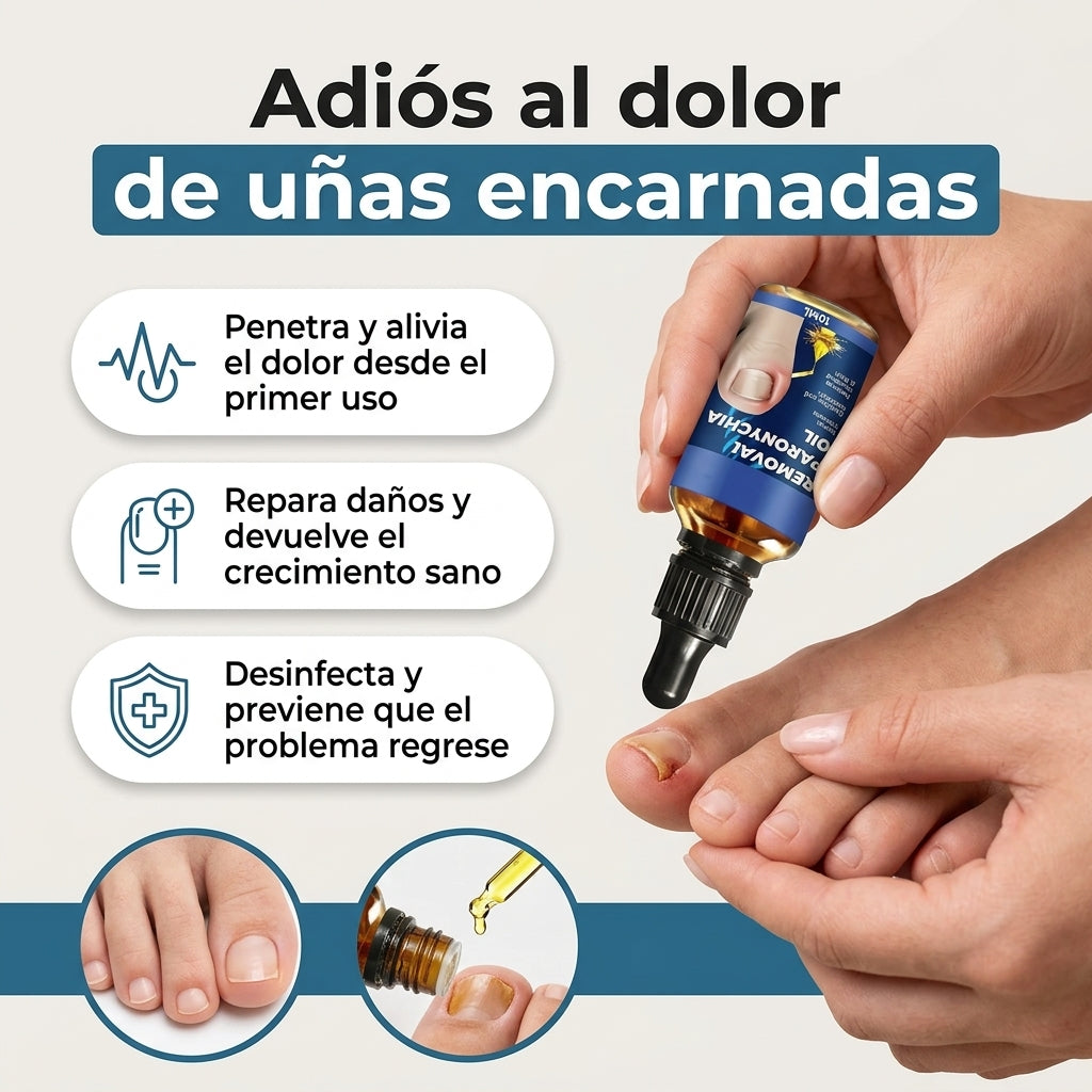 Aceite Restaurador de Uñas 3 en 1