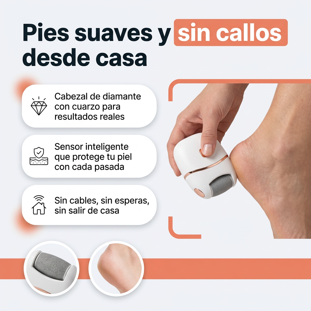 Lima Eléctrica Recargable SilkFeet Pro™