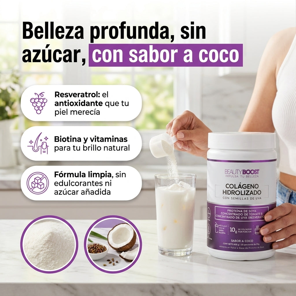 Colágeno Élite con Resveratrol Coco
