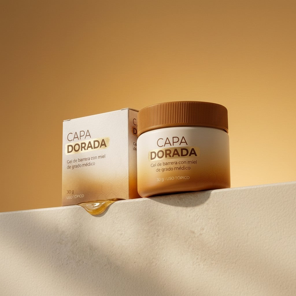 Capa Dorada Gel Barrera