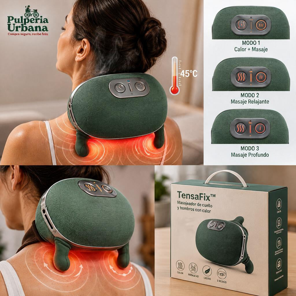TensaFix™ Masajeador Térmico Cervical
