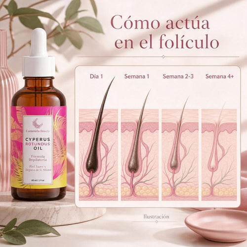 Aceite Botánico Cyperus · Vello Suave