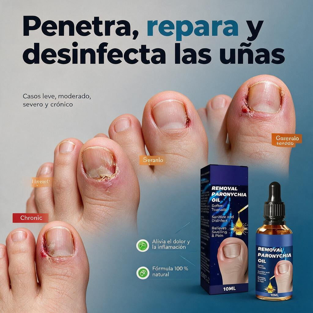 Aceite Restaurador de Uñas 3 en 1