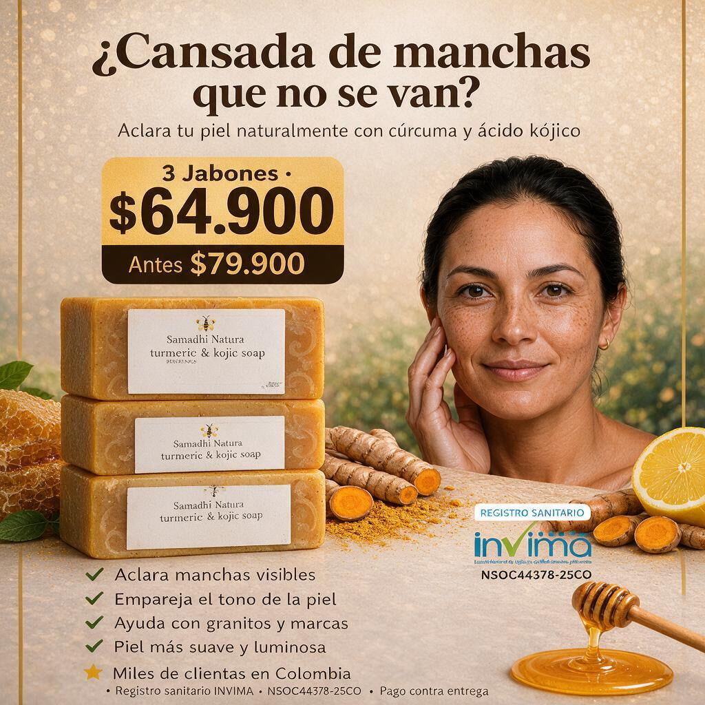 Jabón Dorado Iluminador