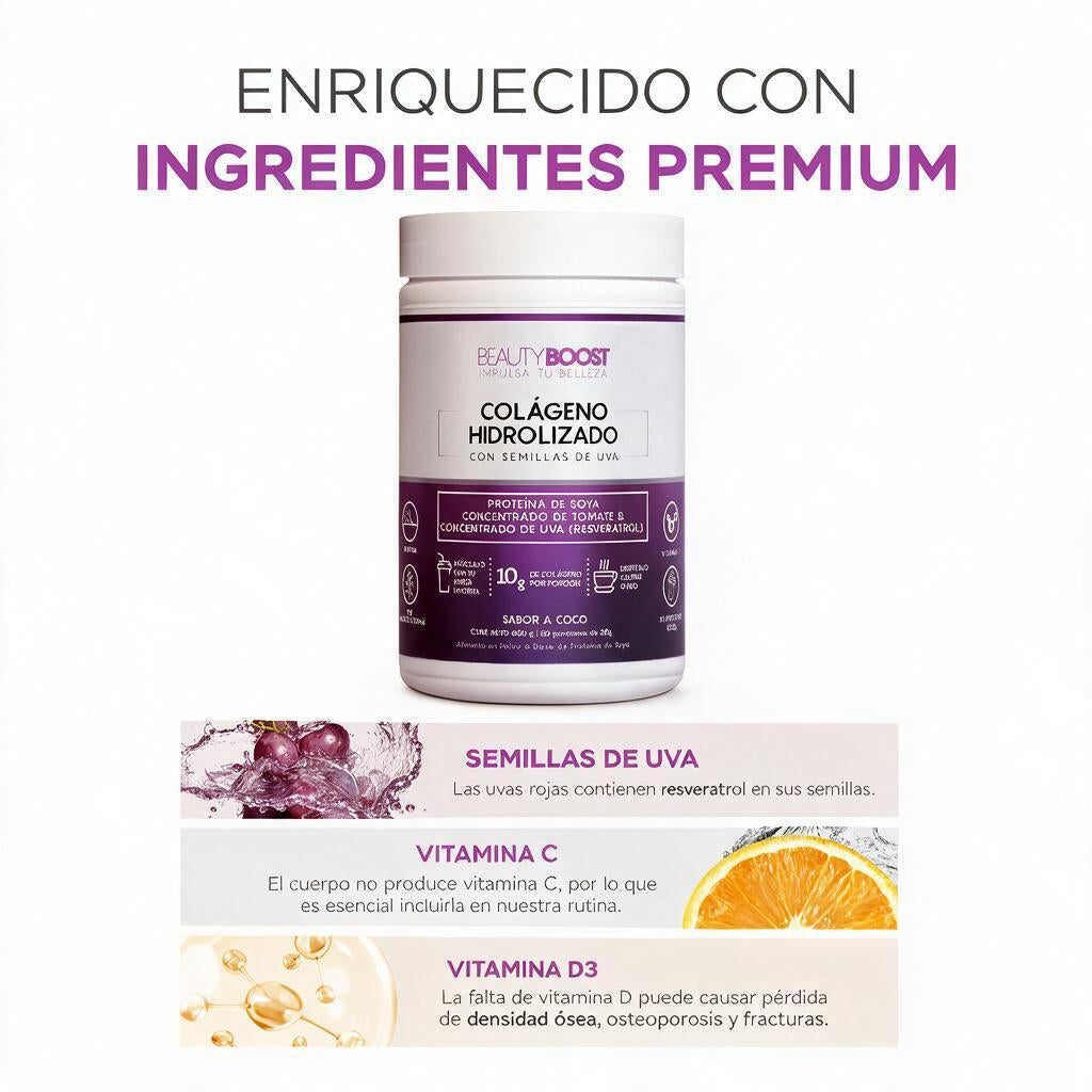 Colágeno Élite con Resveratrol Coco