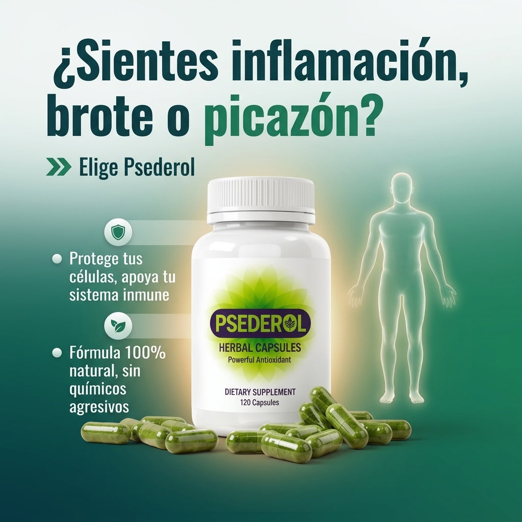 Psederol Cápsulas Botanicas Pieles Sensibles