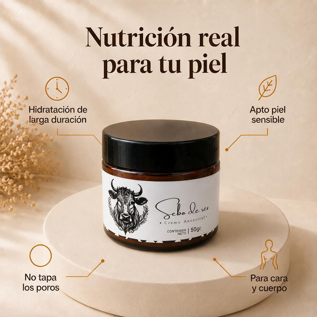 Crema Ancestral de Sebo Purificado