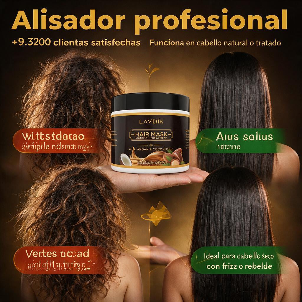 Mascarilla Sedosa con Aceite de Argán