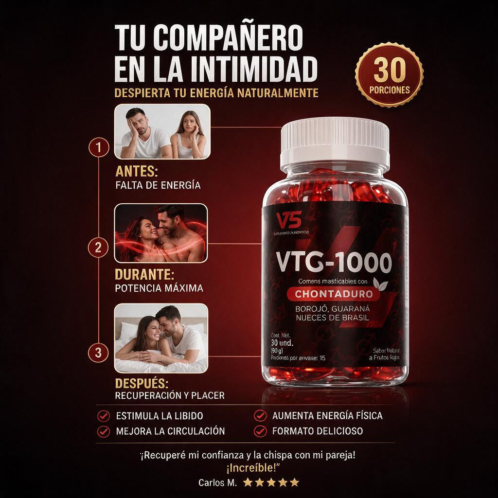 Vitalforte Chontaduro Gummies