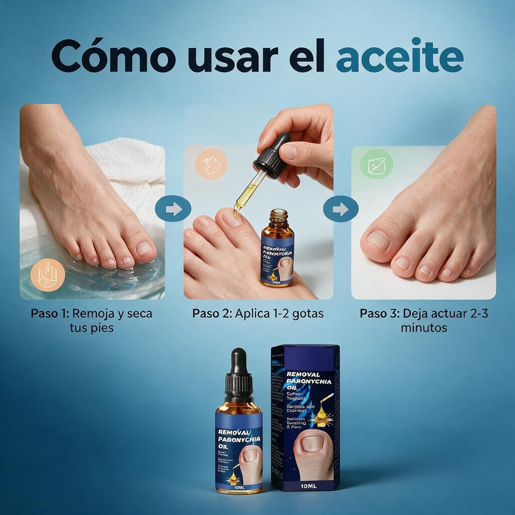Aceite Restaurador de Uñas 3 en 1