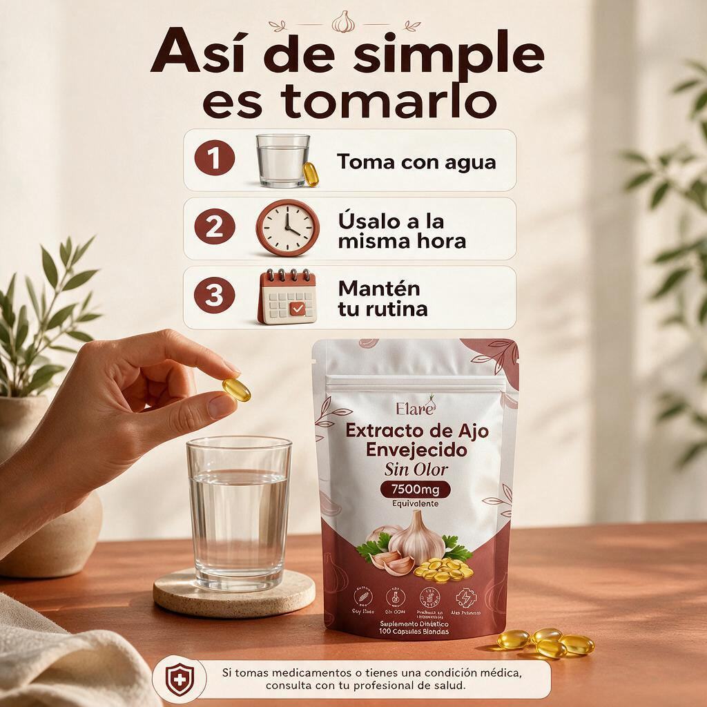 Ajo Vital Cápsulas Premium