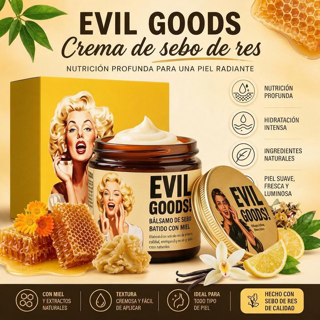 Bálsamo Nutritivo de Sebo y Miel