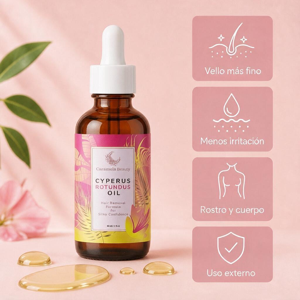 Aceite Botánico Cyperus · Vello Suave