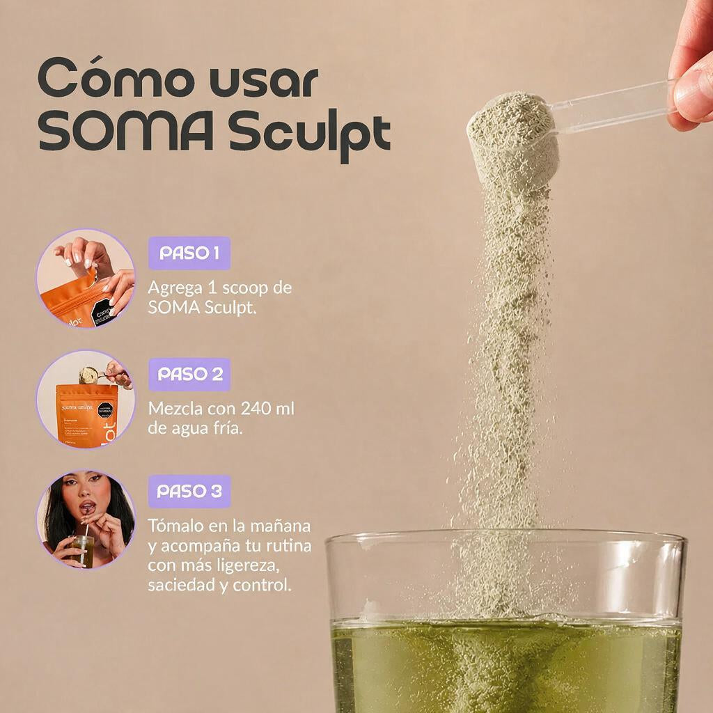 Sculpt Fibra Funcional Piña · Naranja