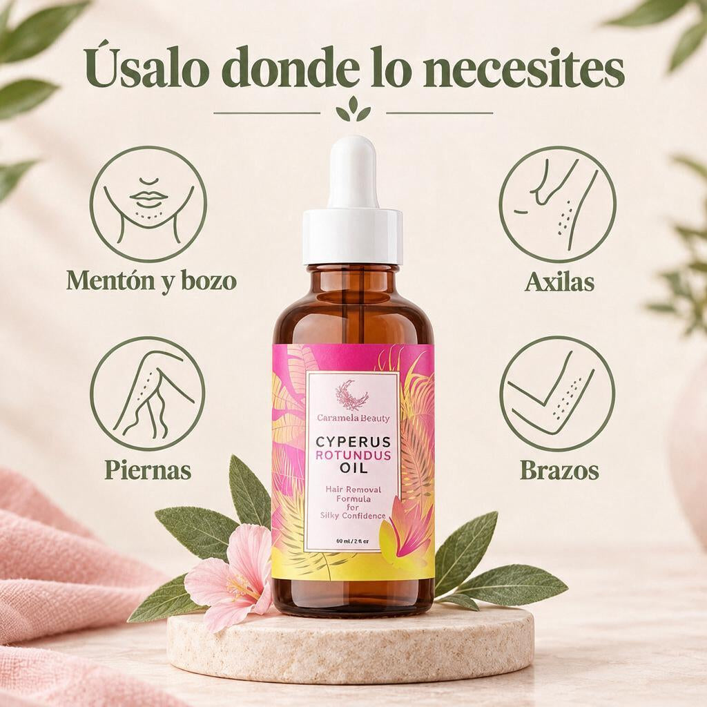 Aceite Botánico Cyperus · Vello Suave