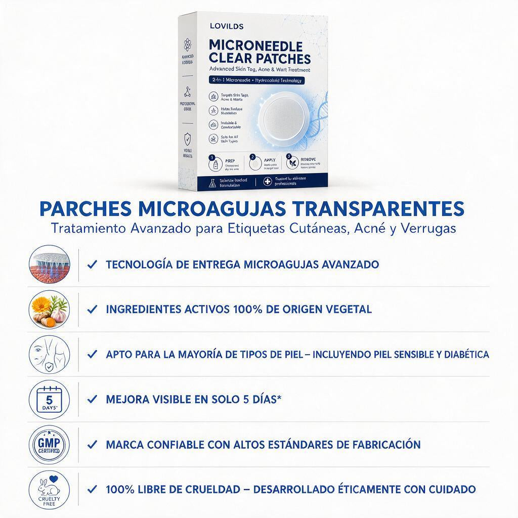 Parches Dermactiv Microneedle 2 en 1