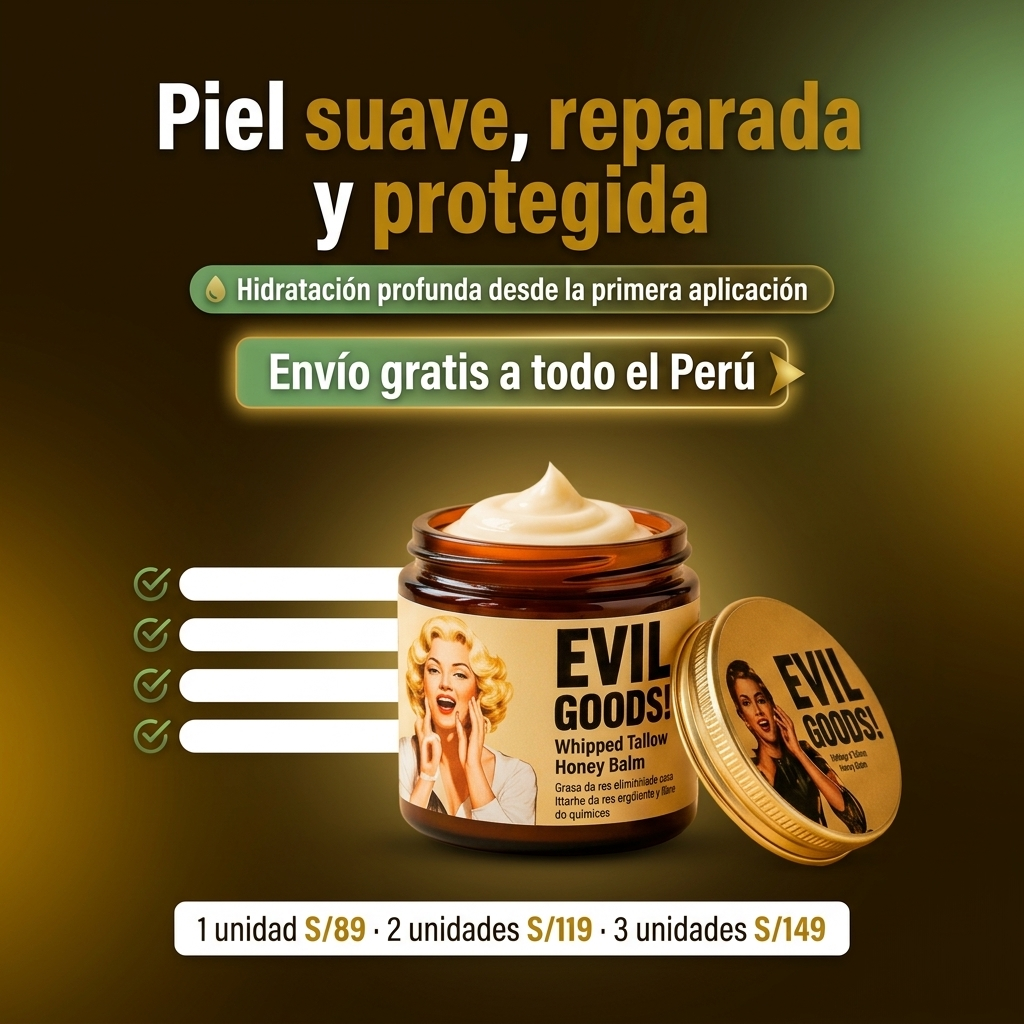 Bálsamo Nutritivo de Sebo y Miel