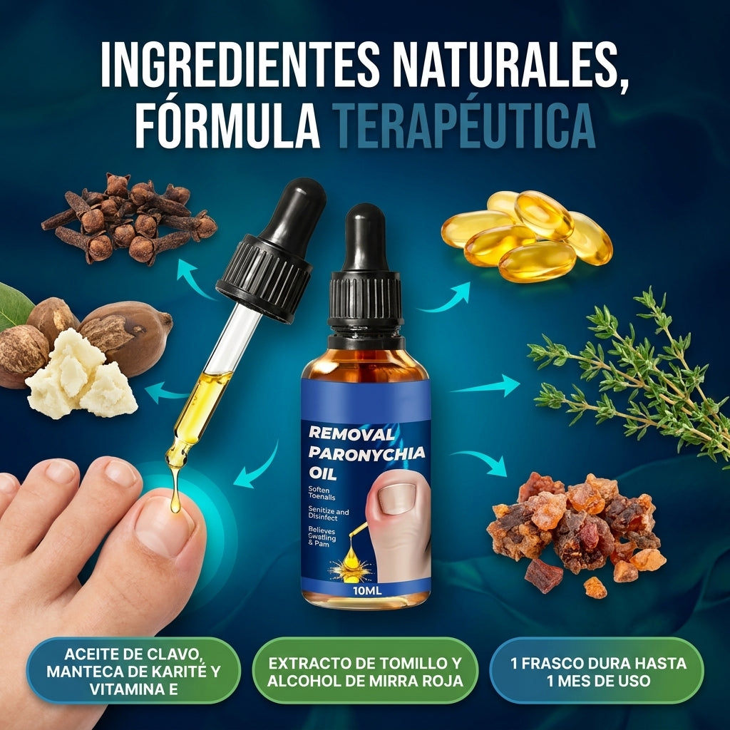 Aceite Restaurador de Uñas 3 en 1