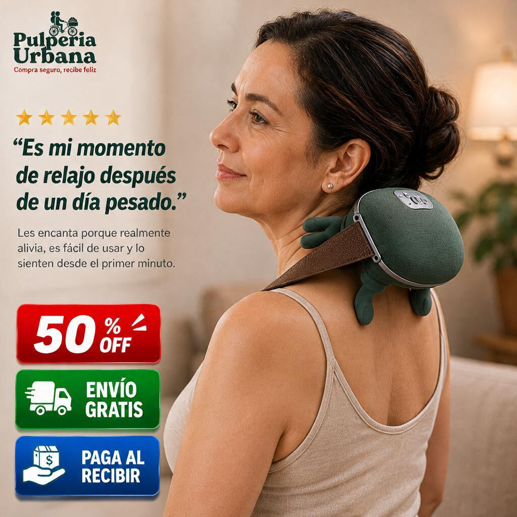 TensaFix™ Masajeador Térmico Cervical
