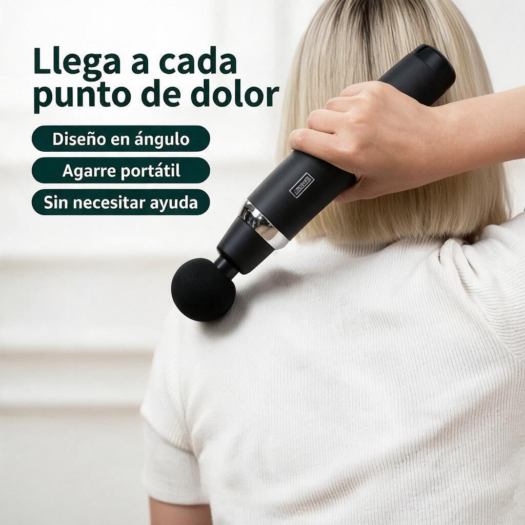 Pistola de Masaje Térmico Extensible