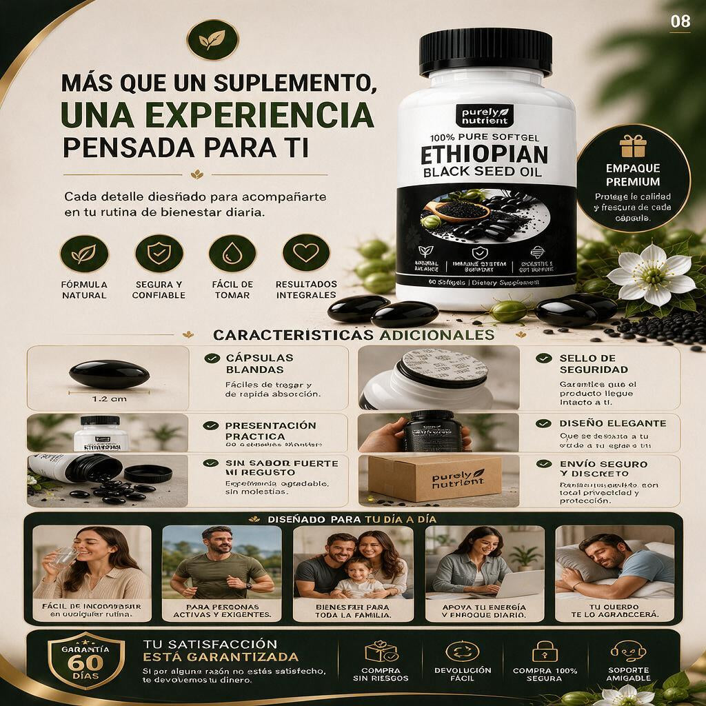 Aceite Semilla Negra Etíope