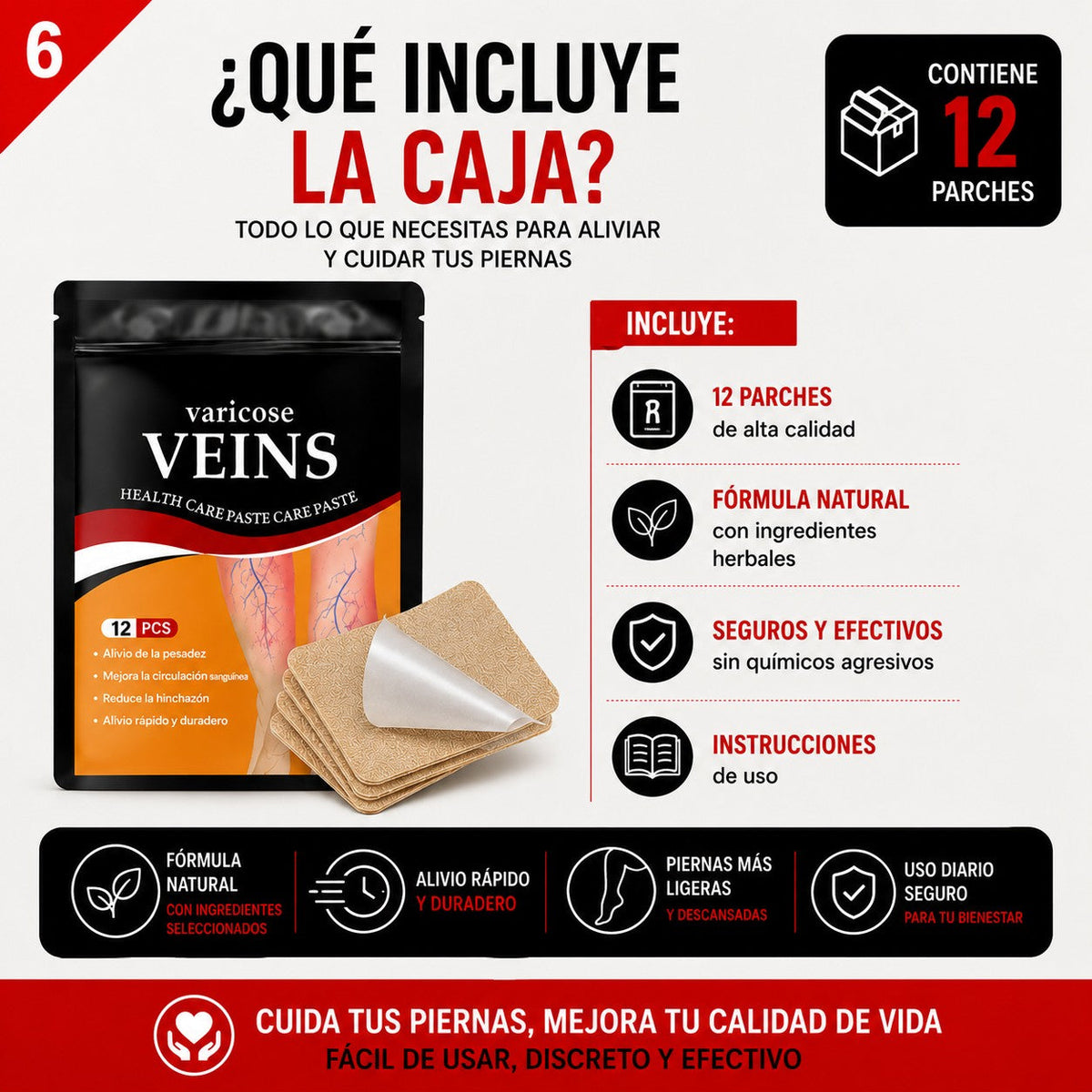 Parches Venax Alivio Diario